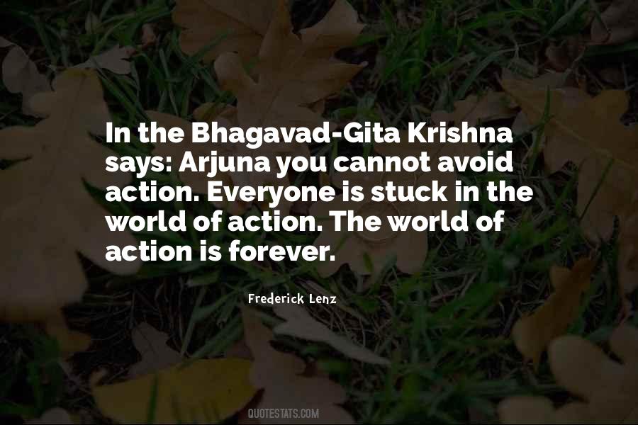 Quotes About Bhagavad Gita Krishna #919673