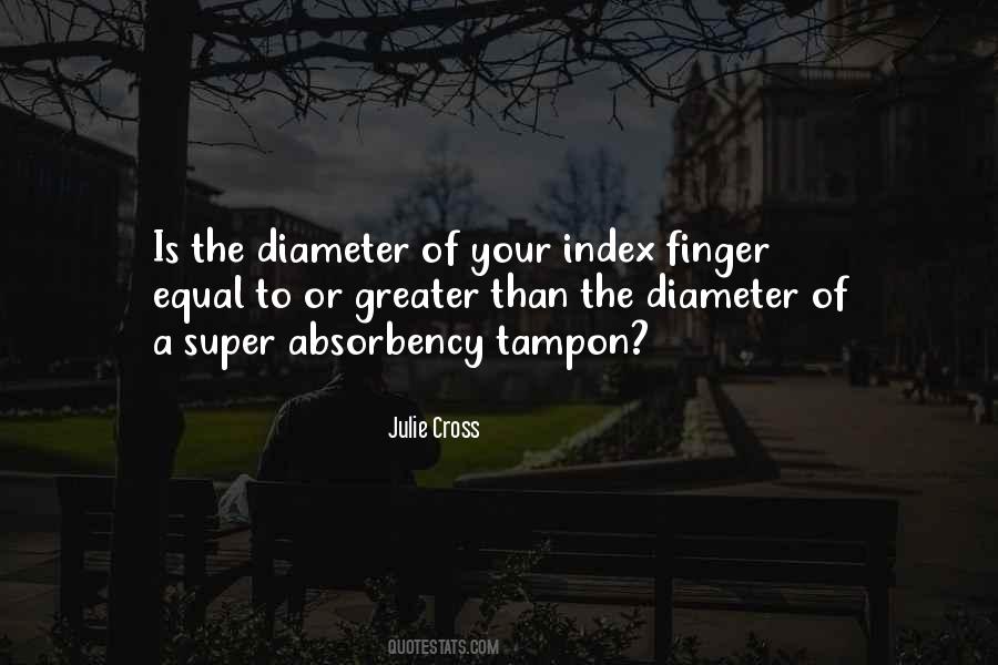 Tampon Quotes #297249