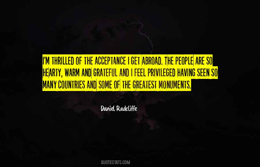 Quotes About Daniel Radcliffe #705083