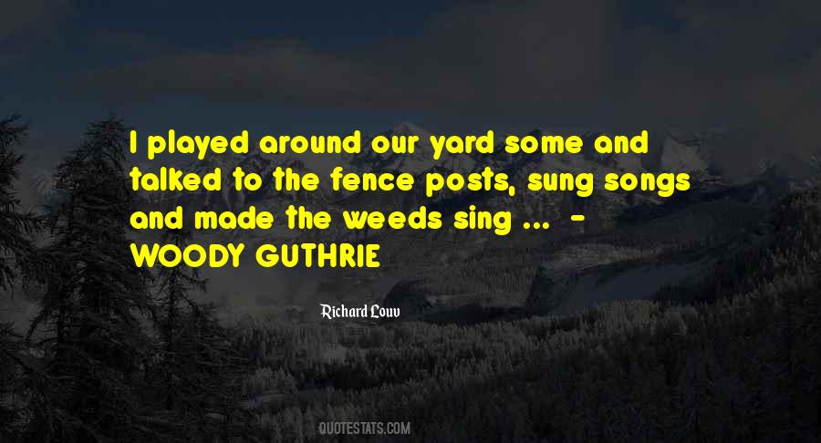 Quotes About Woody Guthrie #203605