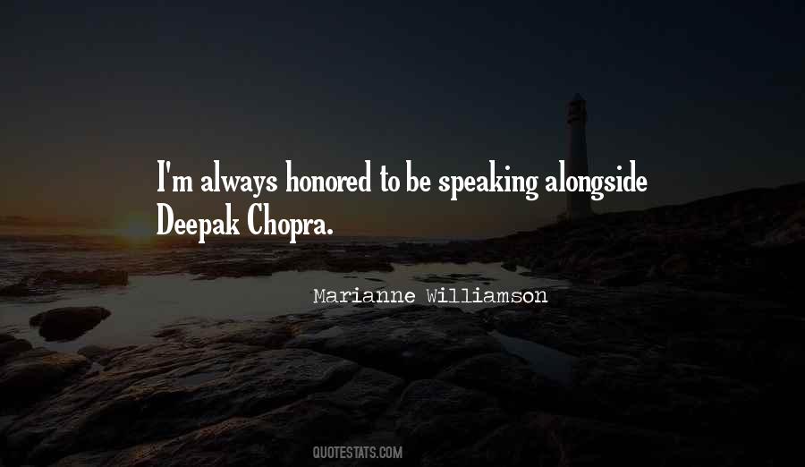 Quotes About Deepak Chopra #378874