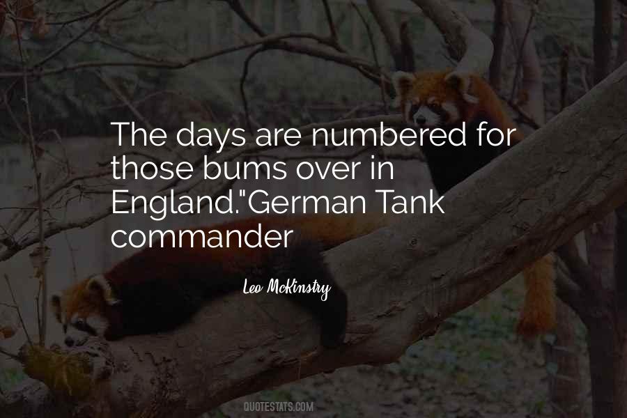 Tank Commander Quotes #1380709