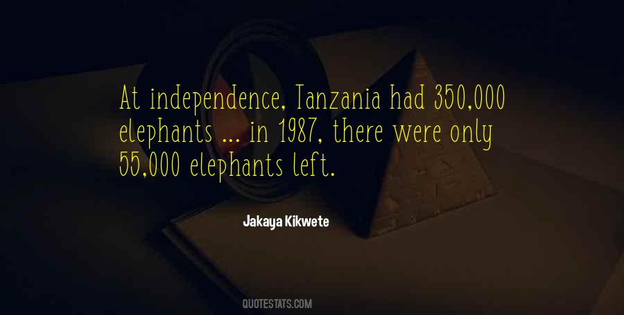 Tanzania Independence Quotes #314860