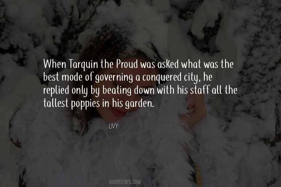 Tarquin The Proud Quotes #1625674