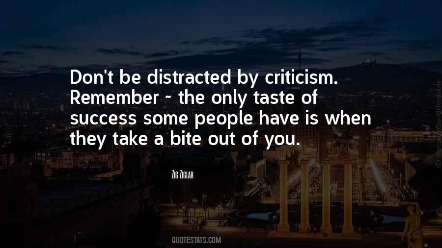 Taste Success Quotes #444074