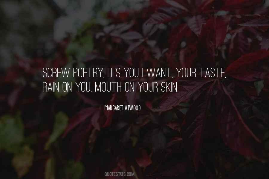 Taste You Quotes #10347