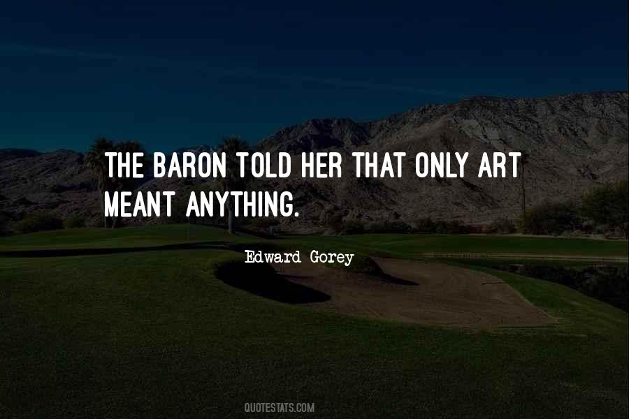 Quotes About Baron #1065426