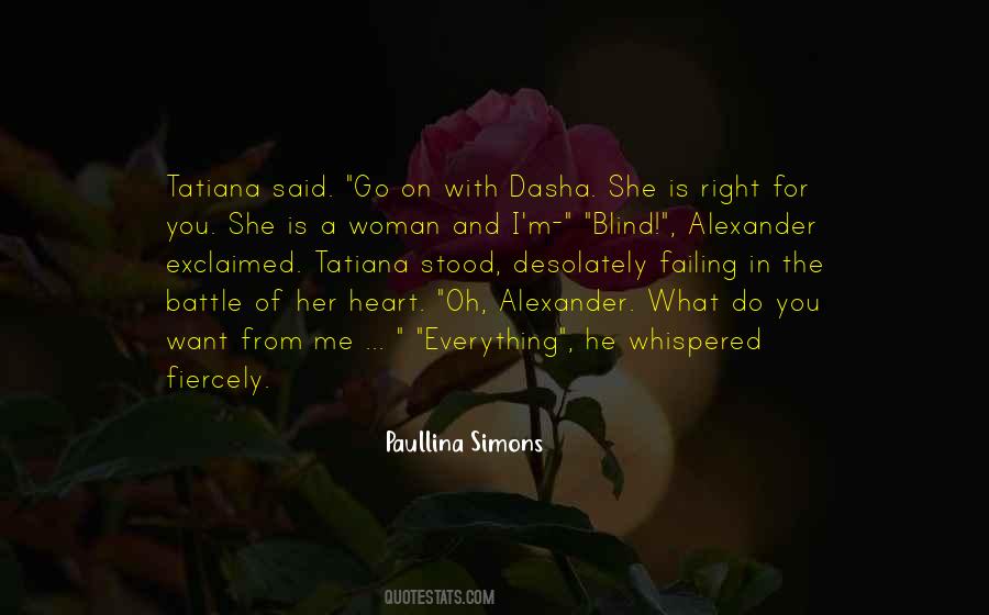Tatiana And Alexander Quotes #1211561