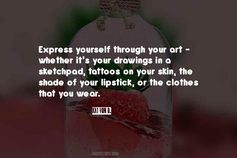 Tattoo Is Art Quotes #1652346