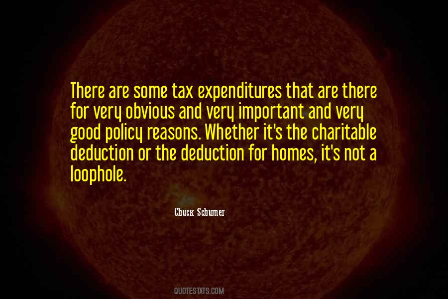 Tax Deduction Quotes #1276780