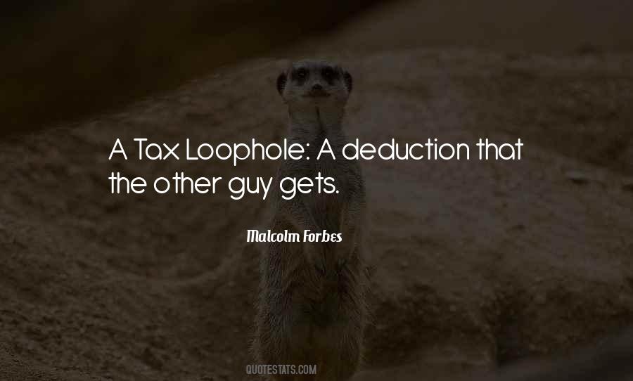 Tax Deduction Quotes #1746003