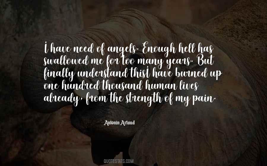 Quotes About Strength Pain #126958