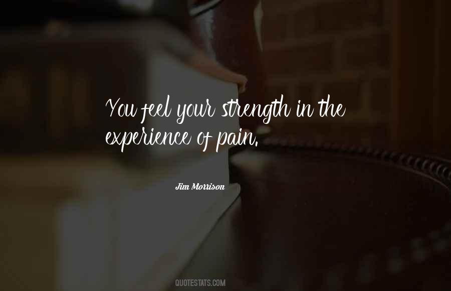 Quotes About Strength Pain #138854