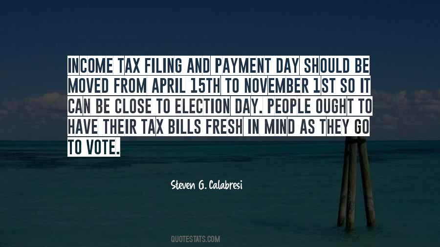 Tax Filing Quotes #549757