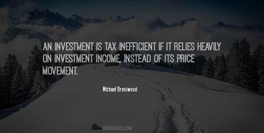 Tax Income Quotes #241283