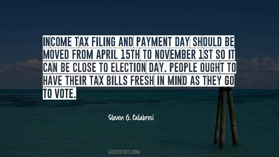 Tax Income Quotes #549757