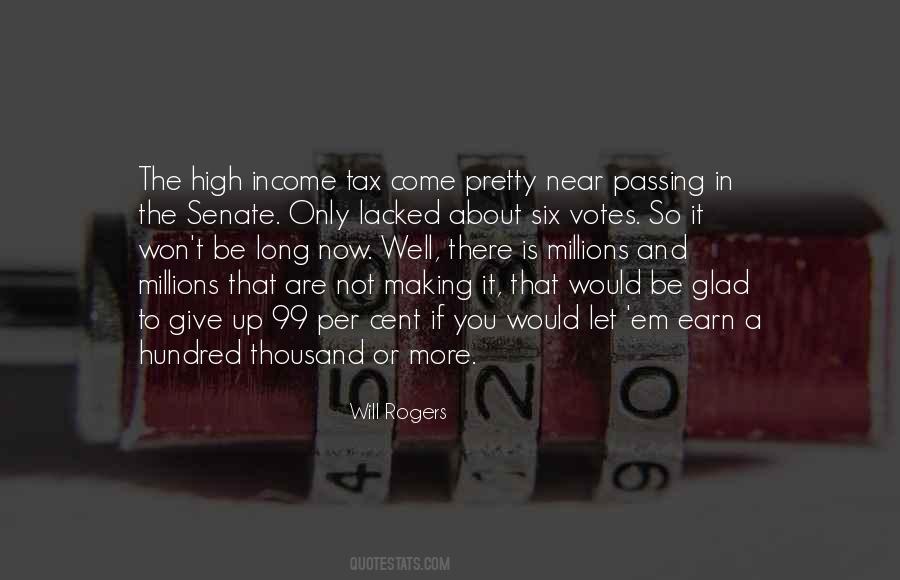 Tax Income Quotes #791123