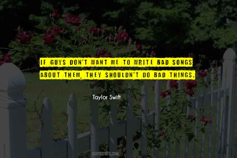 Taylor Swift Song Quotes #1105701