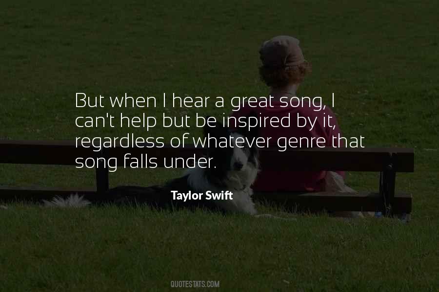 Taylor Swift Song Quotes #889842