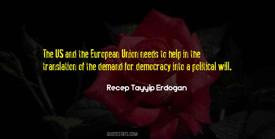 Tayyip Erdogan Quotes #1322352
