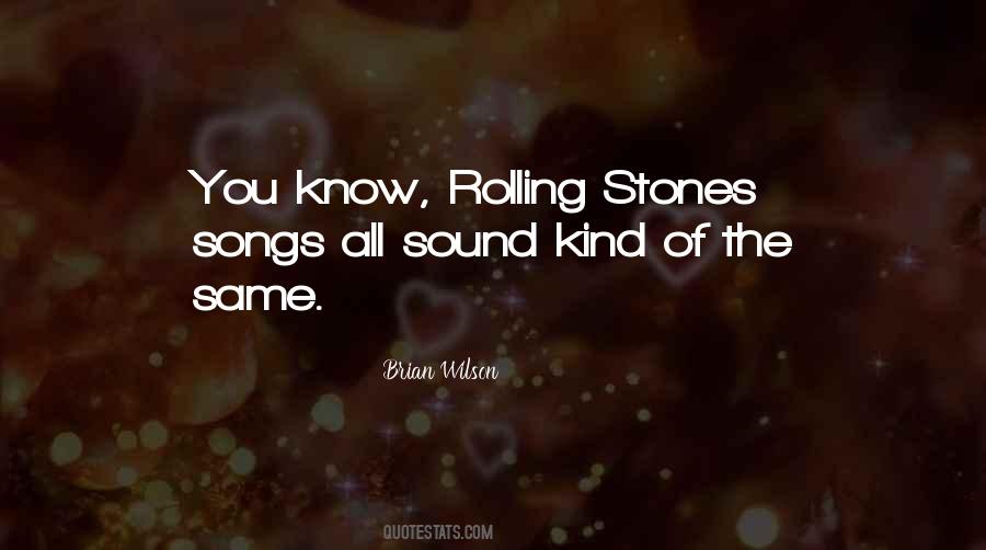 Quotes About Rolling Stones #373470