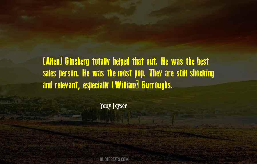 Quotes About Allen Ginsberg #1189498