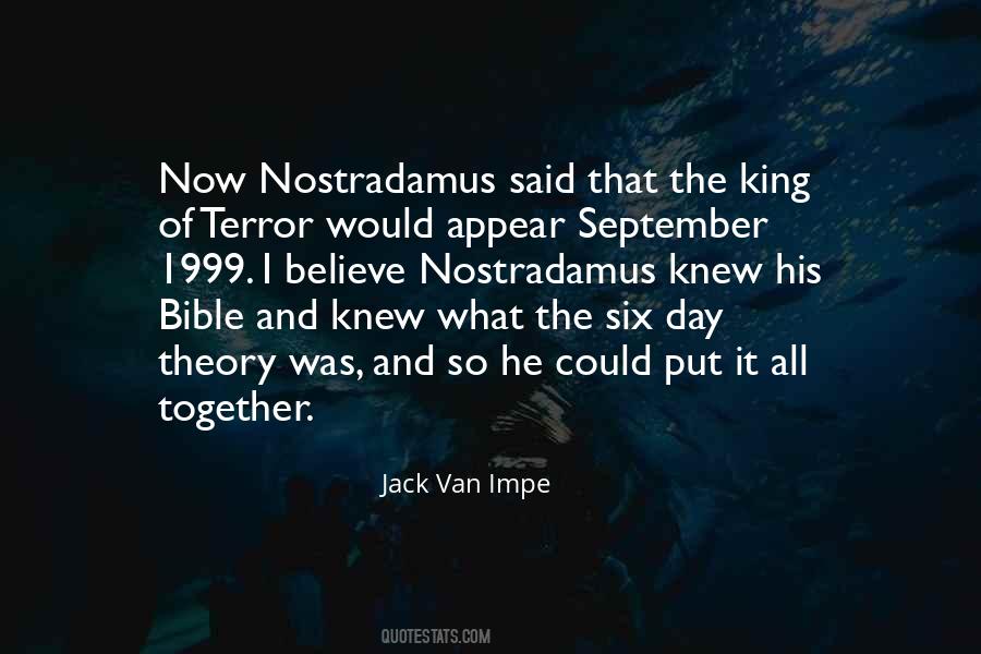 Quotes About Nostradamus #479100