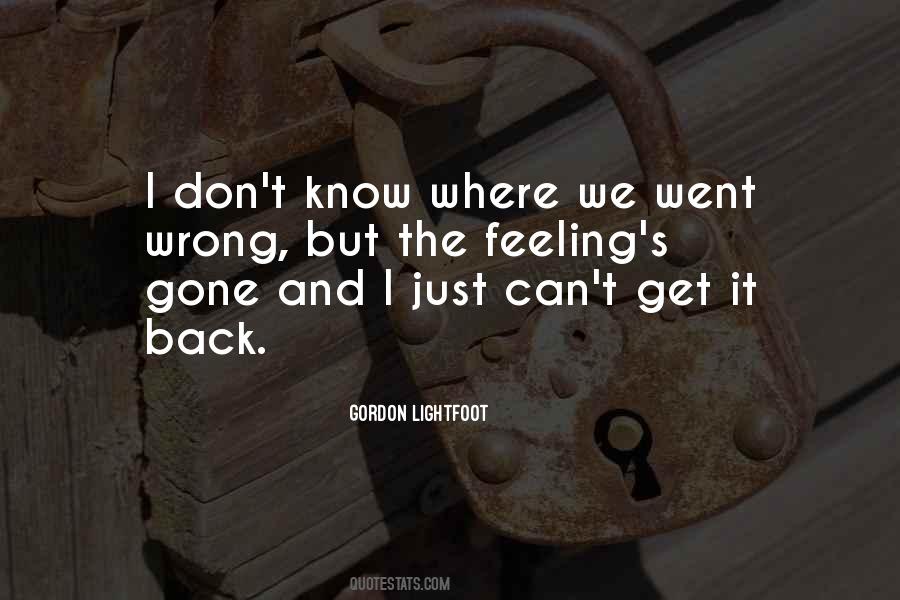 Quotes About Gordon Lightfoot #1281358