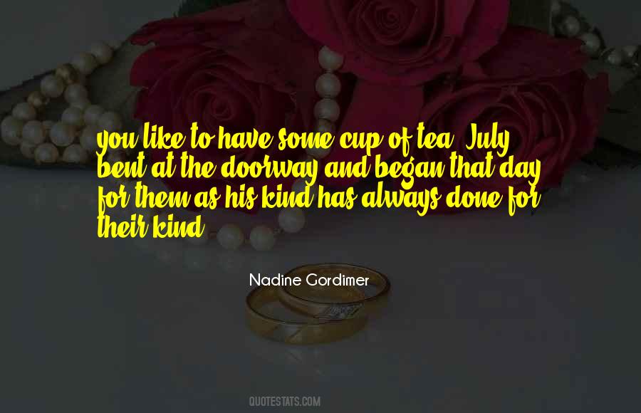 Tea Cup Quotes #25395