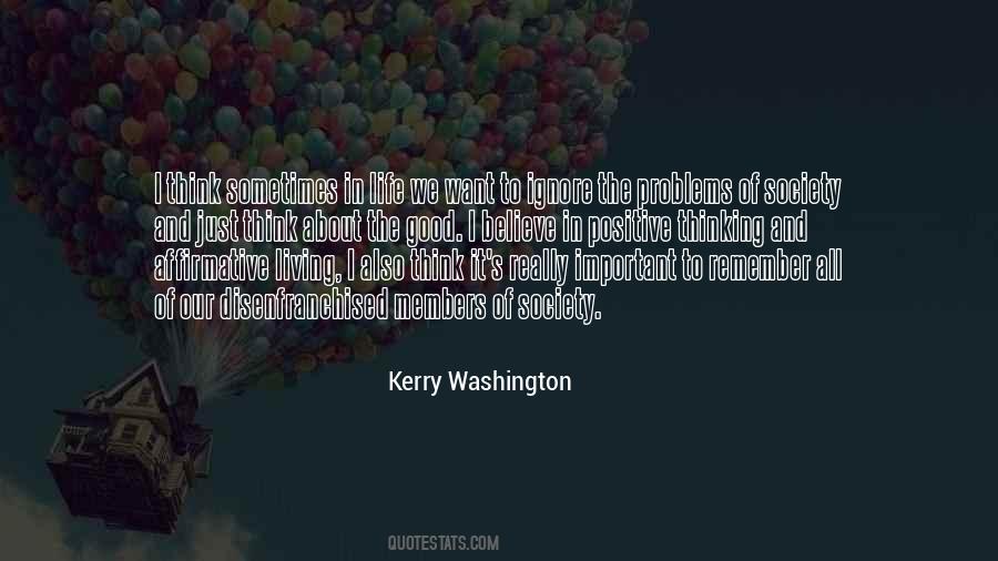Quotes About Kerry Washington #1533489