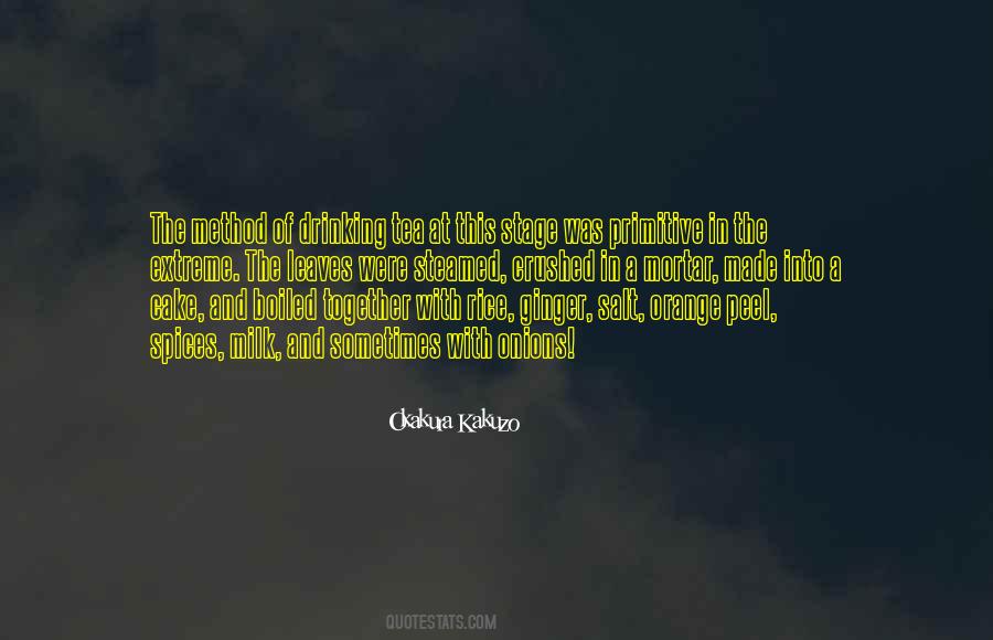 Tea With Milk Quotes #37389