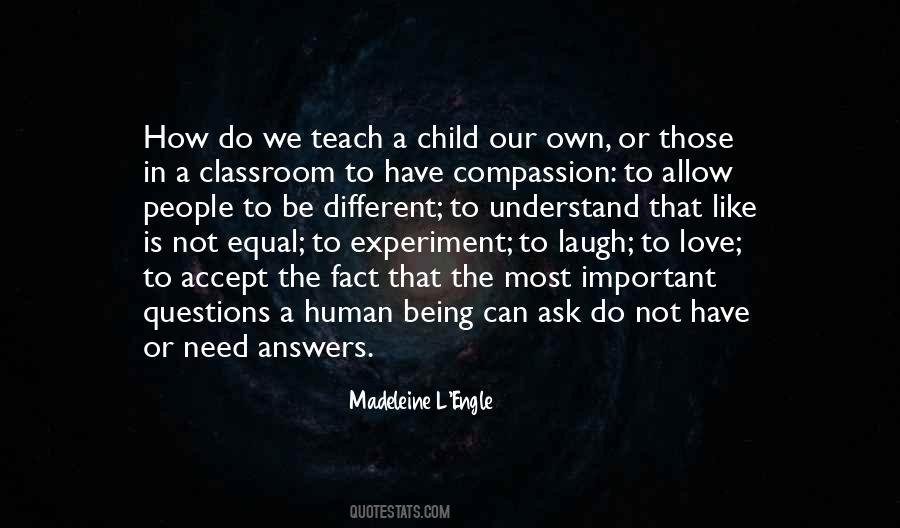 Teach Compassion Quotes #1577436