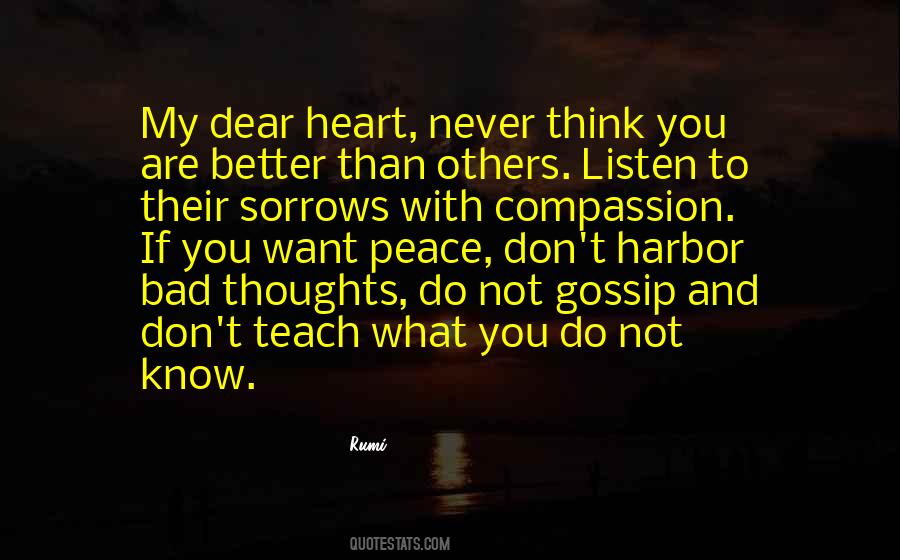 Teach Compassion Quotes #1759843
