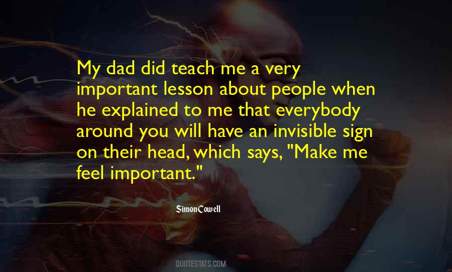 Teach You A Lesson Quotes #532183