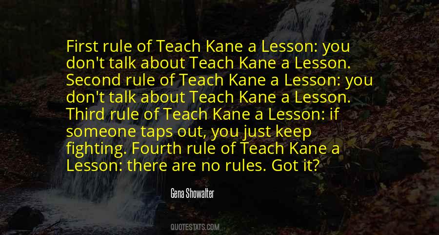 Teach You A Lesson Quotes #982151