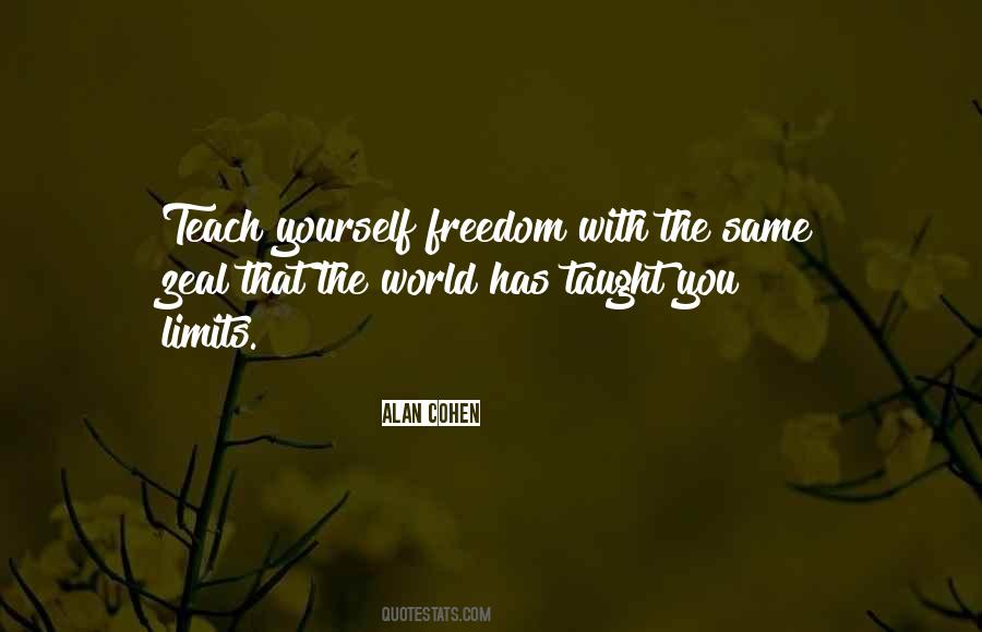 Teach Yourself Quotes #15158