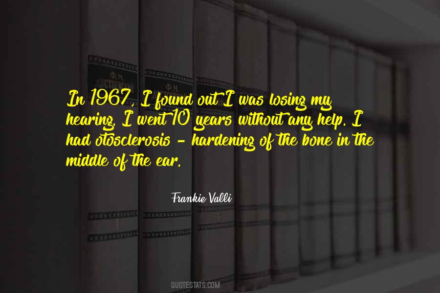 Quotes About Frankie Valli #1118306