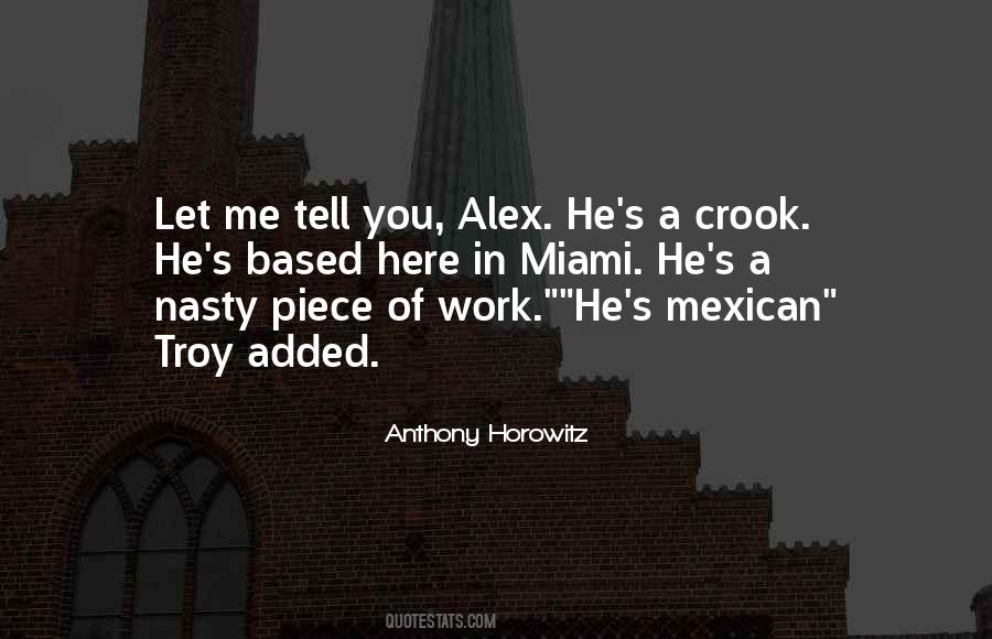 Quotes About Alex #1242922