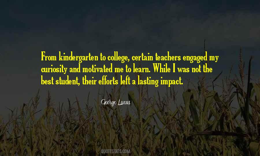 Teacher Impact Quotes #570445