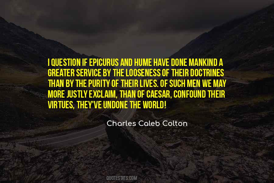Quotes About Epicurus #1680324