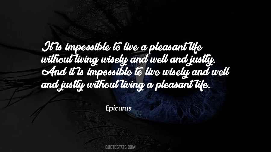 Quotes About Epicurus #326409