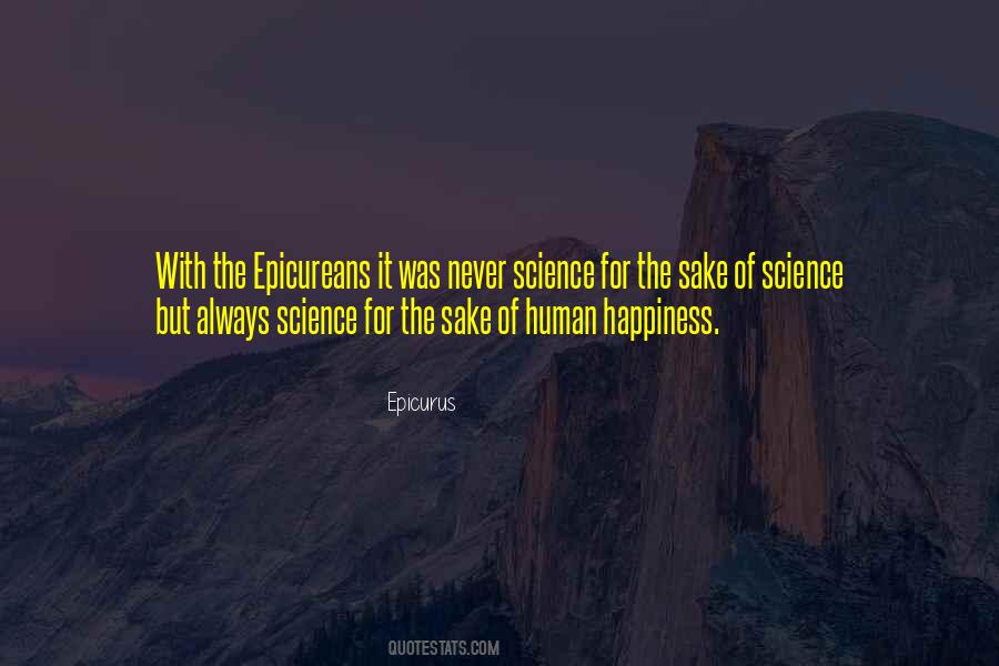 Quotes About Epicurus #449882