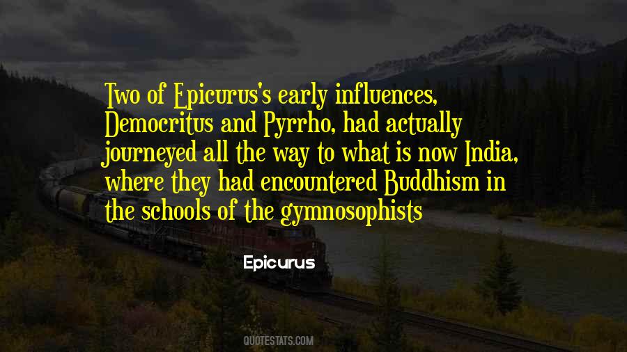 Quotes About Epicurus #949062