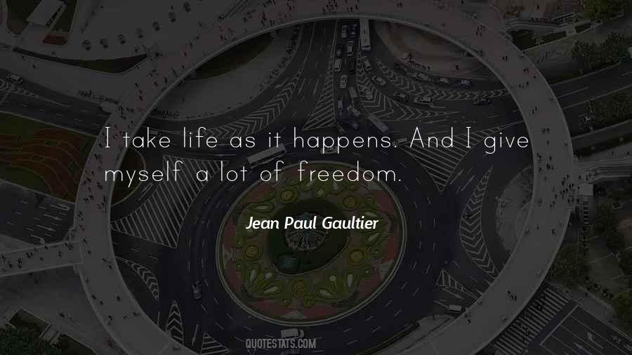 Quotes About Jean Paul Gaultier #303231