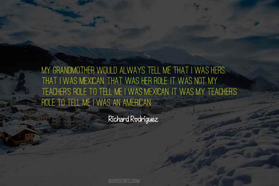 Teacher's Role Quotes #612235