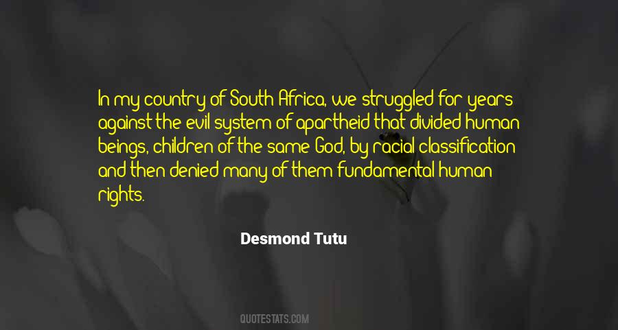 Quotes About Apartheid In South Africa #1211250