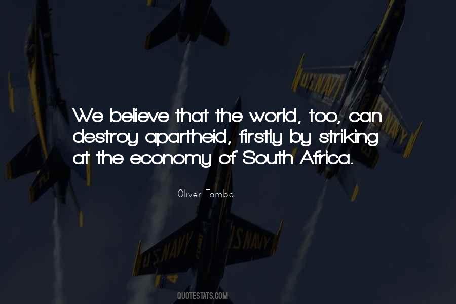 Quotes About Apartheid In South Africa #1497921
