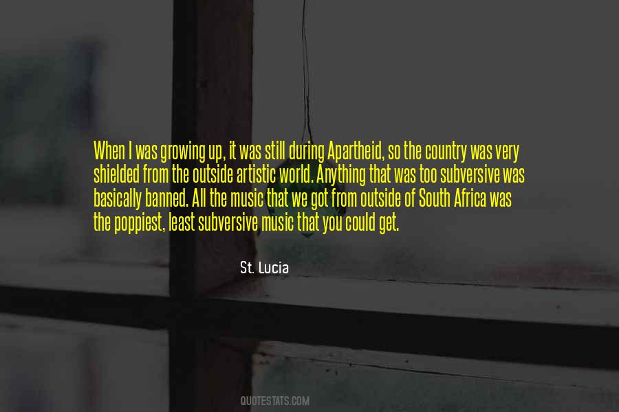 Quotes About Apartheid In South Africa #1776450