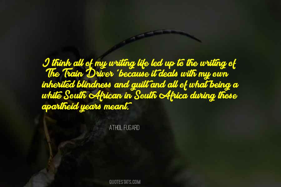 Quotes About Apartheid In South Africa #311348
