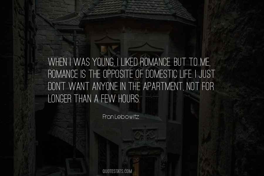 Quotes About Apartment Life #279090